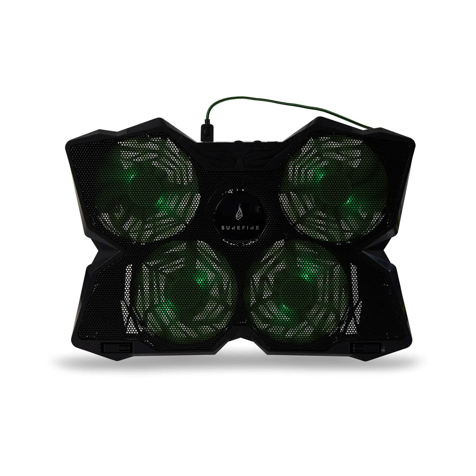 Stand for laptop SureFire Bora, cooling, gaming, green