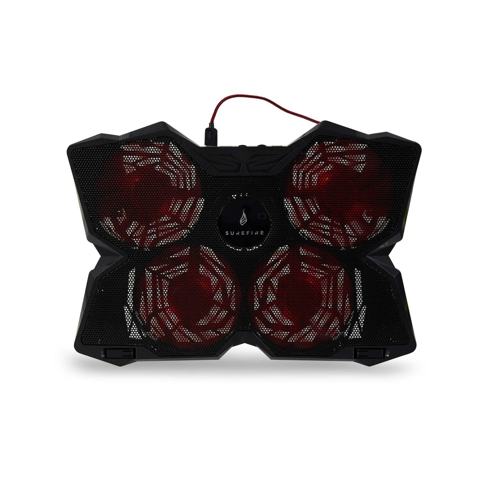 Stand for laptop SureFire Bora, cooling, red