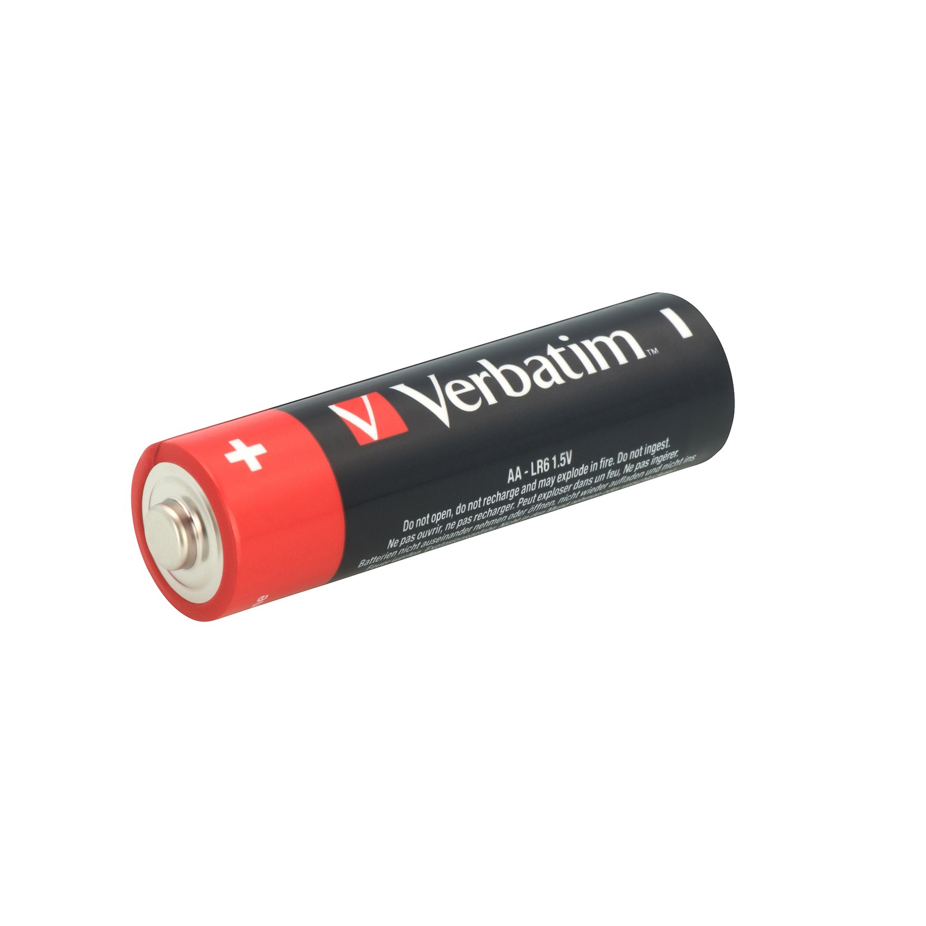Alkaline battery Verbatim, AA, LR6, 1.5 V, 4 count