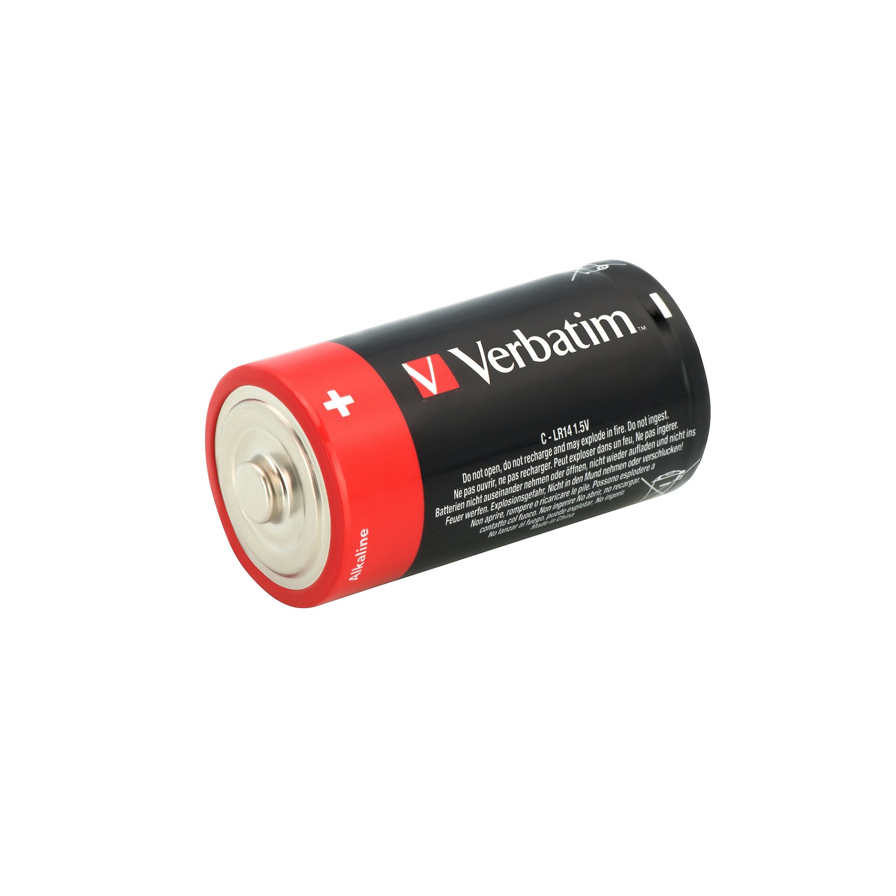 Alkaline battery Verbatim, C, LR14, 1.5 V, 2 count