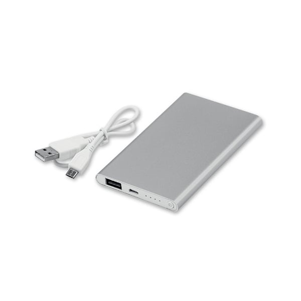 Mobile Battery Flatfour, 4000 mAh, grey