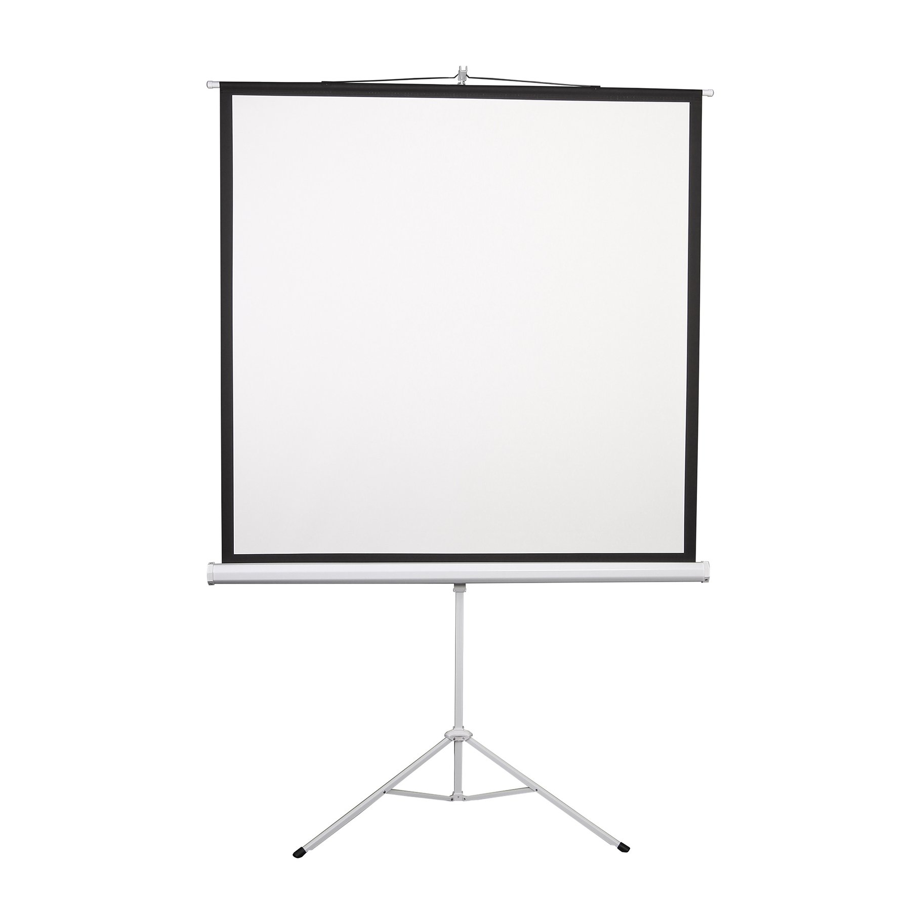 Projection screen Lumi, 172 x 172 cm, on stand