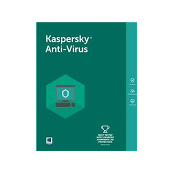 Kaspersky antivirus program, for 1 device, 1 year