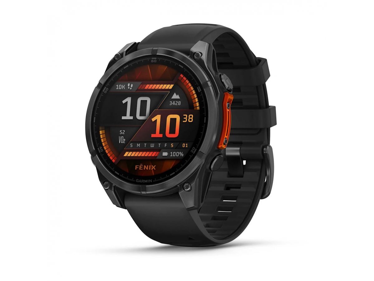 Garmin Fenix 8 smartwatch, 1.4'', 47 mm, grey-black