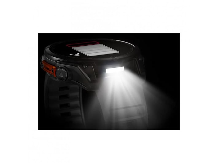 Смарт часовник Garmin Fenix 8, 1.4'', 47 mm, сиво-черен