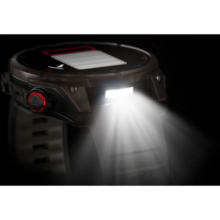 Смарт часовник Garmin Fenix 8, 1.4'', 47 mm, сиво-черен