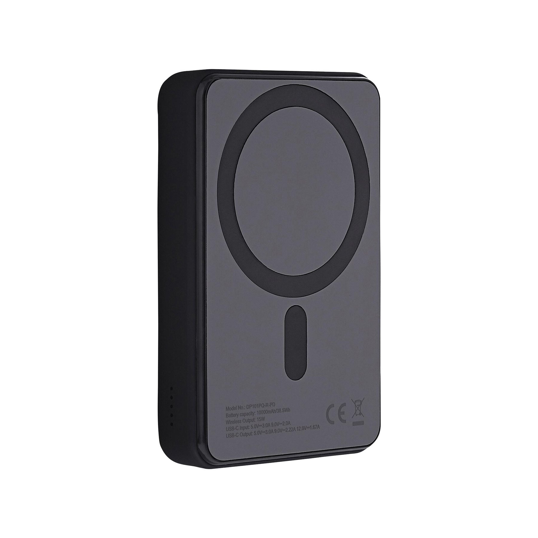 External battery TNB Magsafe, 10000 mAh, 20 W, USB Type-C, black