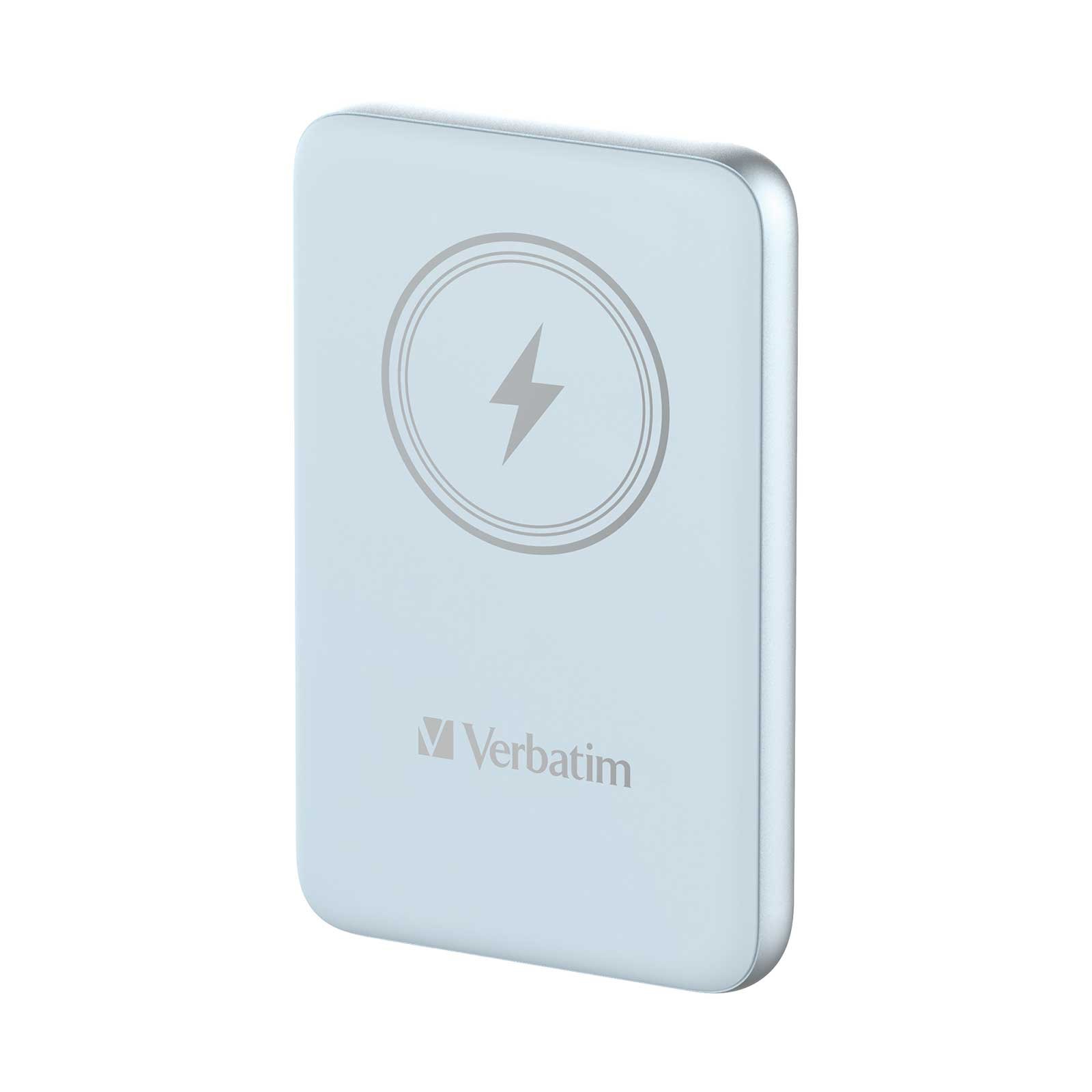 External battery Verbatim Charge 'n' Go, magnetic, 10000 mAh, USB Type-C, blue