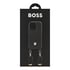 Hugo Boss Phone case, for iPhone 16 Pro, with strap, black-gold