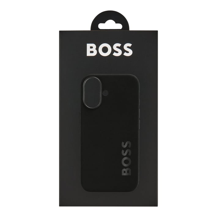 Hugo Boss Калъф за телефон, за iPhone 16, черен