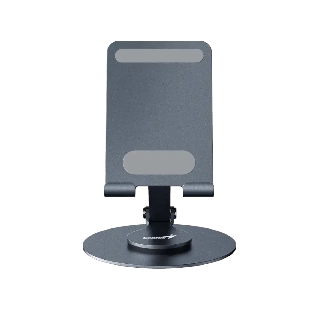 Stand for phone Genius G-Stand M100, aluminum, minimum diagonal 4'', gray