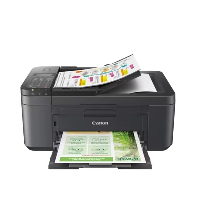 Мастиленоструйно мултифункционално устройство Canon Pixma TR4755i, 4 в 1, А4, Wi-Fi, черно