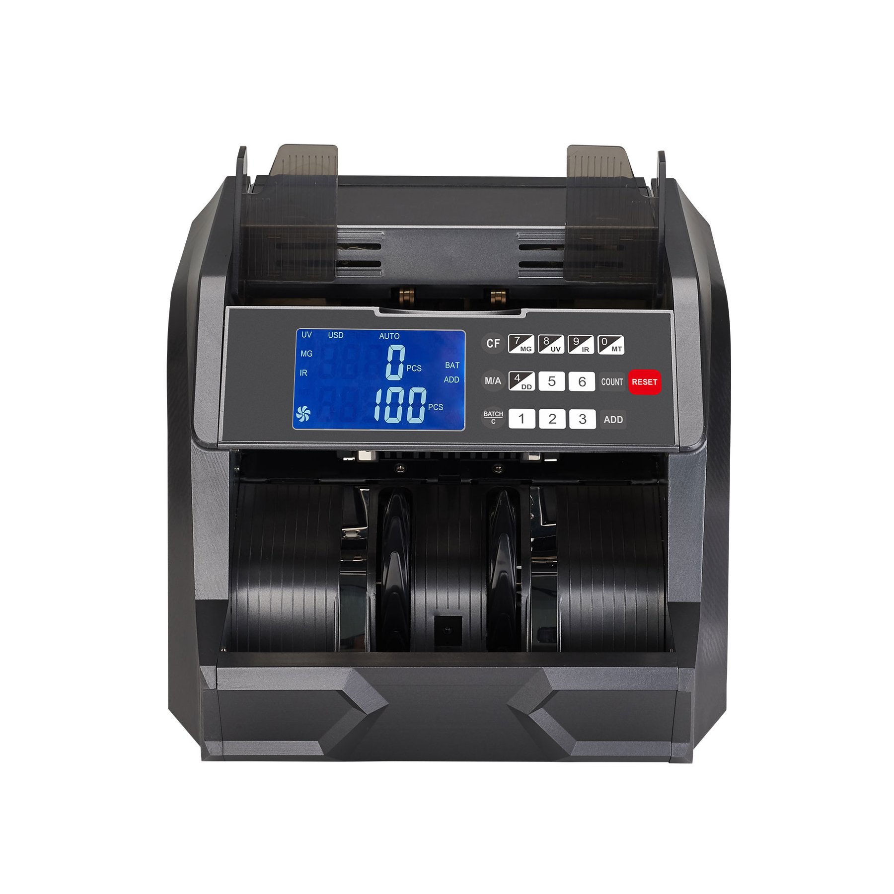 Bank counting machine NX-600, vertical, with display