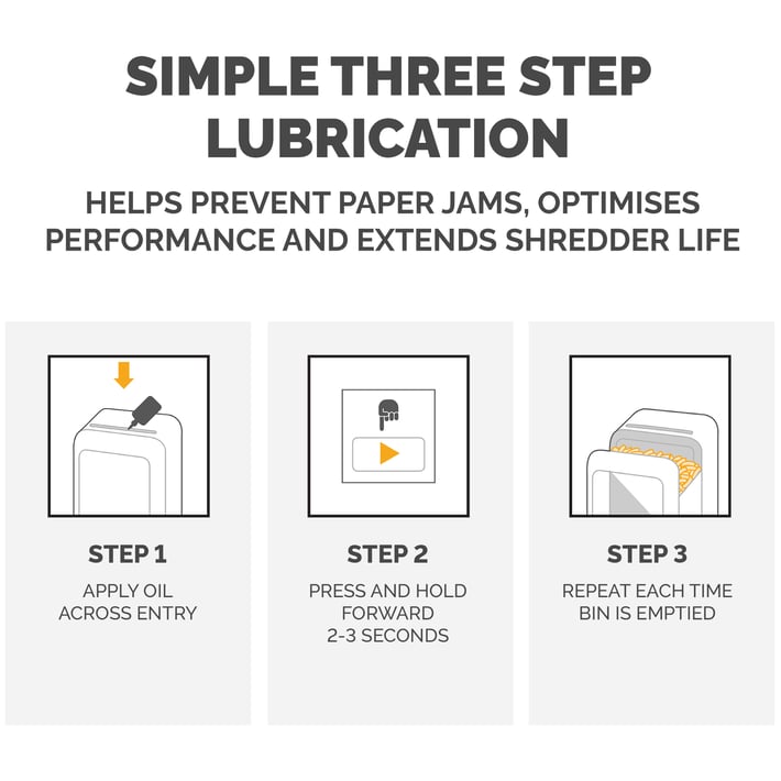 Fellowes Shredder oil, 120 ml