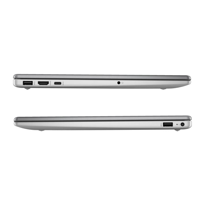 Лаптоп HP 255 G10 Turbo, 15.6'', AMD Ryzen 5, 512 GB SSD, 8 GB RAM, AMD Radeon Graphics, Bluetooth, сребрист