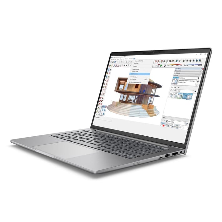 Лаптоп HP Zbook 8 G1I, 14'', 120 Hz, Intel Core Ultra 7, 1 TB SSD, 32 GB RAM, Windows 11 Pro, NVIDIA RTX 500 Ada, сребрист