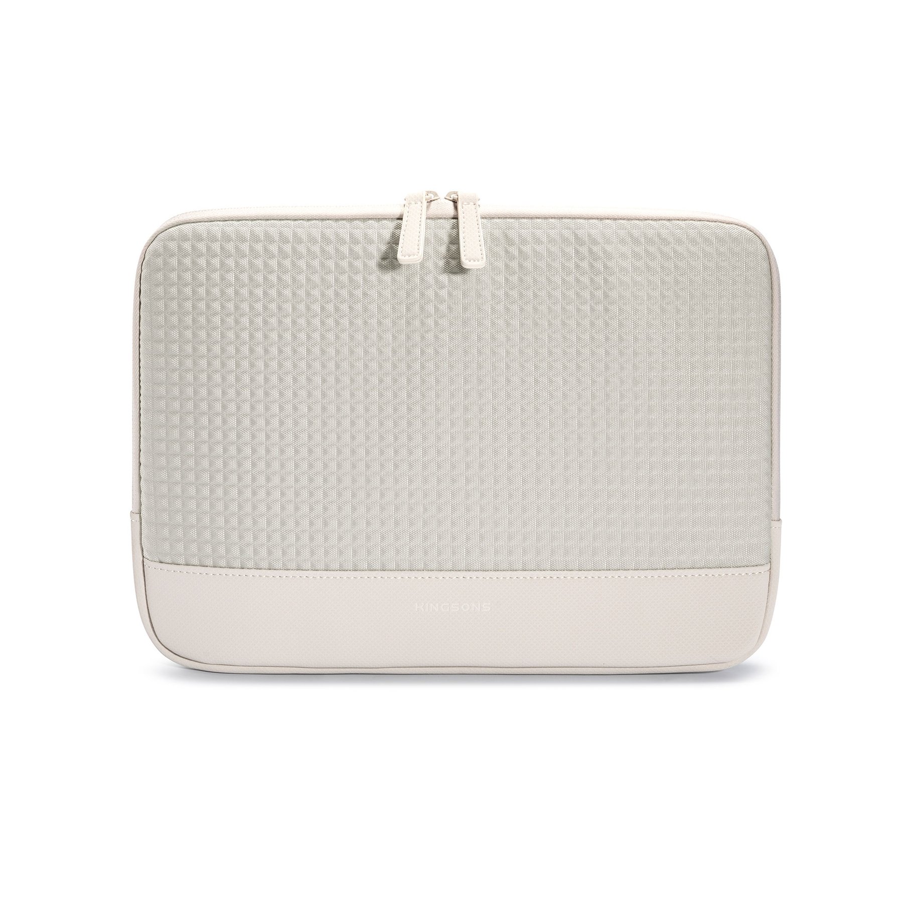 Kingsons Pure Elegance Laptop Sleeve, 14", beige