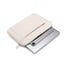 Kingsons Soft Touch Laptop Sleeve, 16", beige