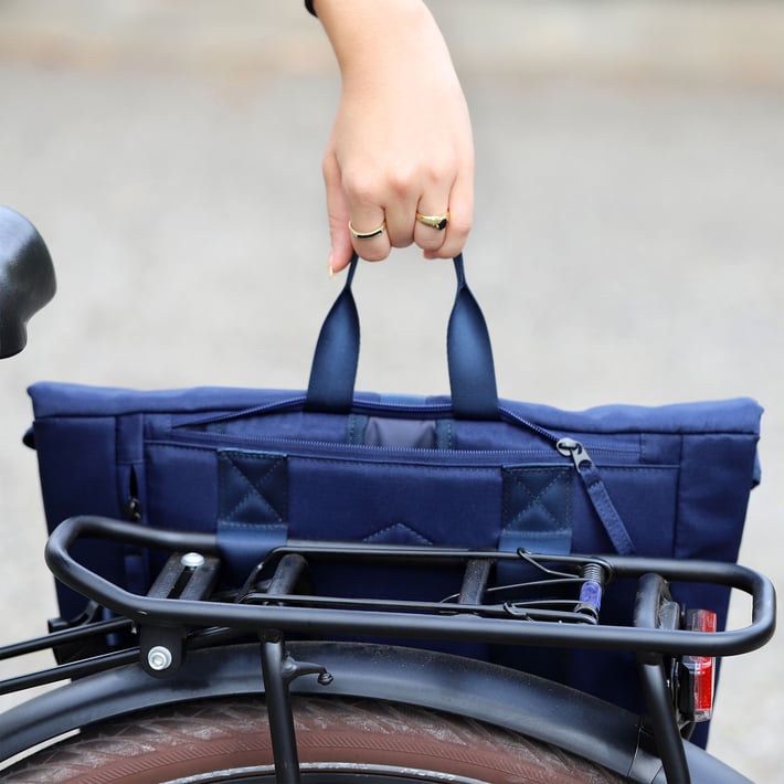 Раница за лаптоп TNB Urban Retro, 15.6'', 15 L, синя