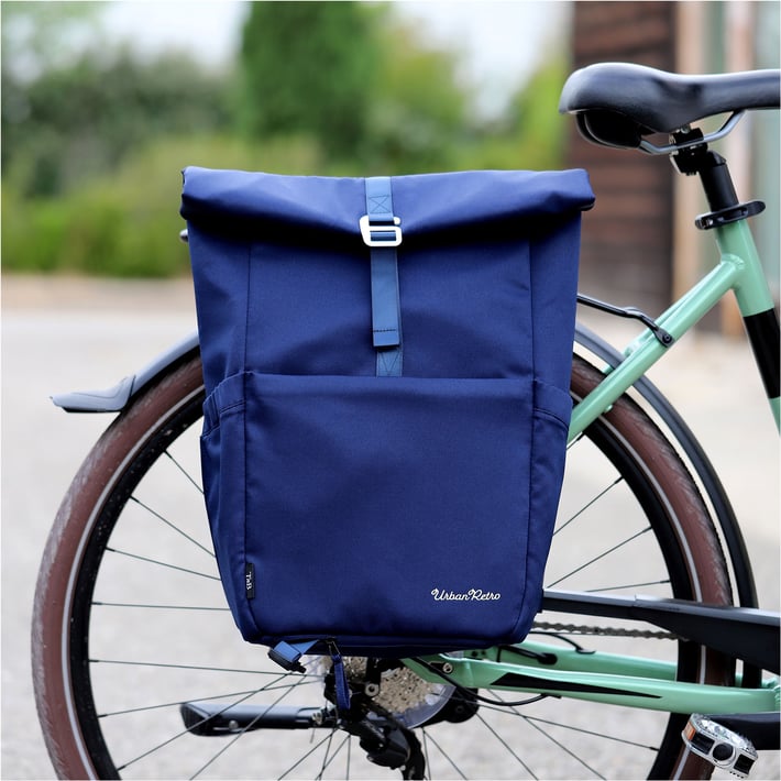 Раница за лаптоп TNB Urban Retro, 15.6'', 15 L, синя