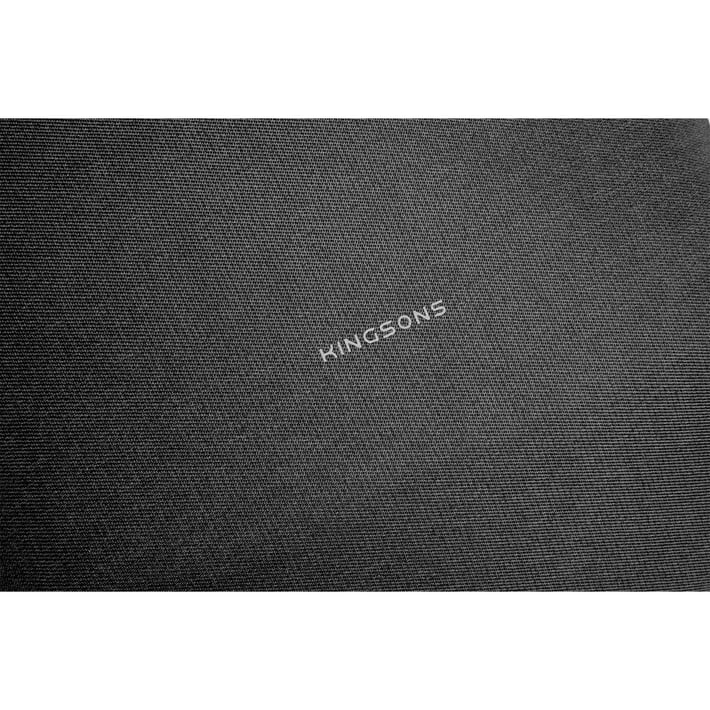 Раница за лаптоп Kingsons Shadow Pro, 15.6'', водоустойчив полиестер/PVC покритие, 20 L, черна