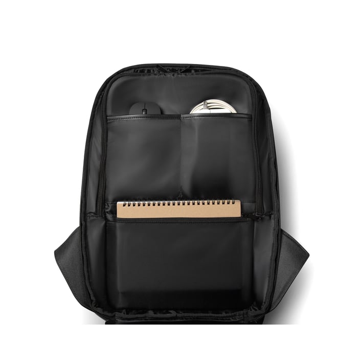 Раница за лаптоп Kingsons Shadow Pro, 15.6'', водоустойчив полиестер/PVC покритие, 20 L, черна