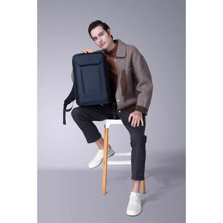 Раница за лаптоп Kingsons Gearmax, 15.6'', 20.5 L, тъмносиня