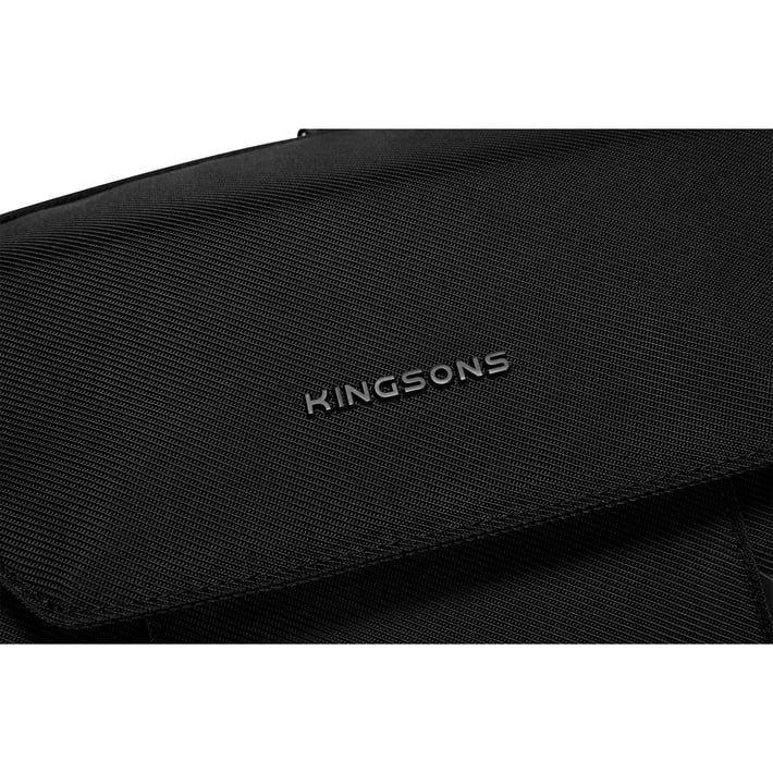 Раница за лаптоп Kingsons Gearmax, 15.6'', 20.5 L, черна