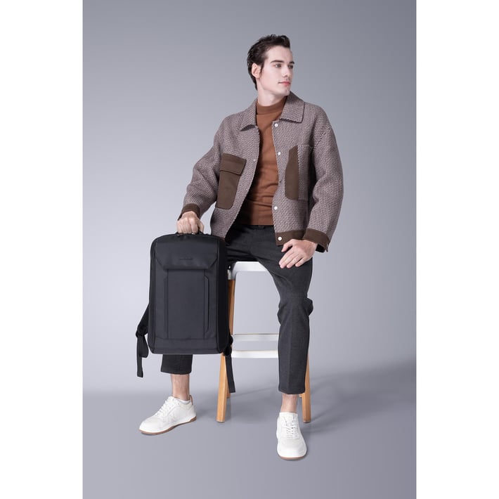 Раница за лаптоп Kingsons Gearmax, 15.6'', 20.5 L, черна