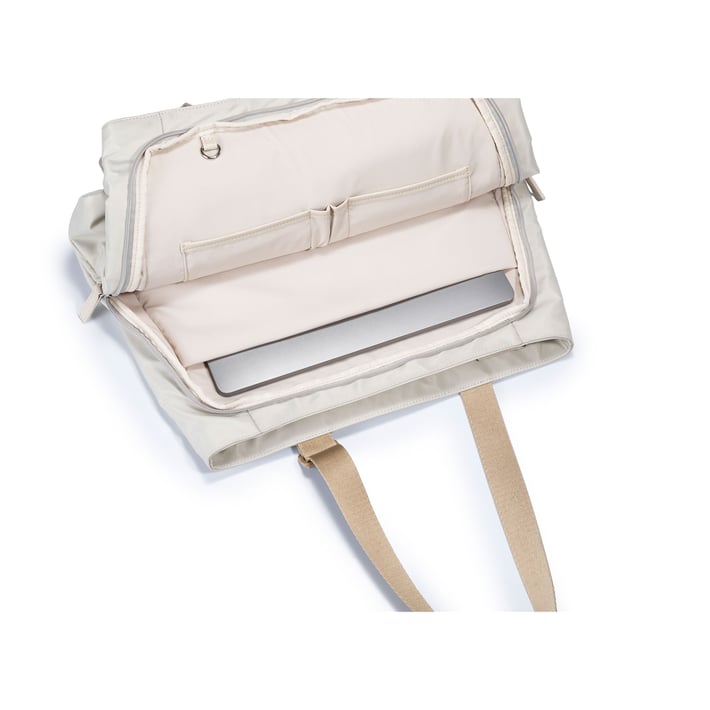 Kingsons Aura Laptop Bag, women’s, 15.6", beige