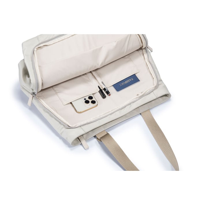 Kingsons Aura Laptop Bag, women’s, 15.6", beige