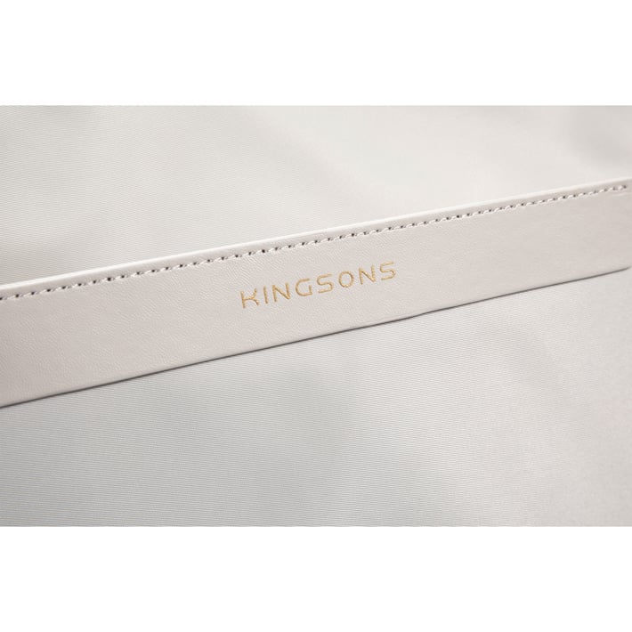 Kingsons Aura Laptop Bag, women’s, 15.6", beige