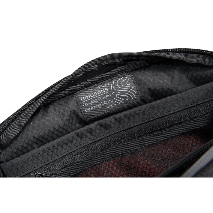 Kingsons Trackguard Shoulder Bag, black