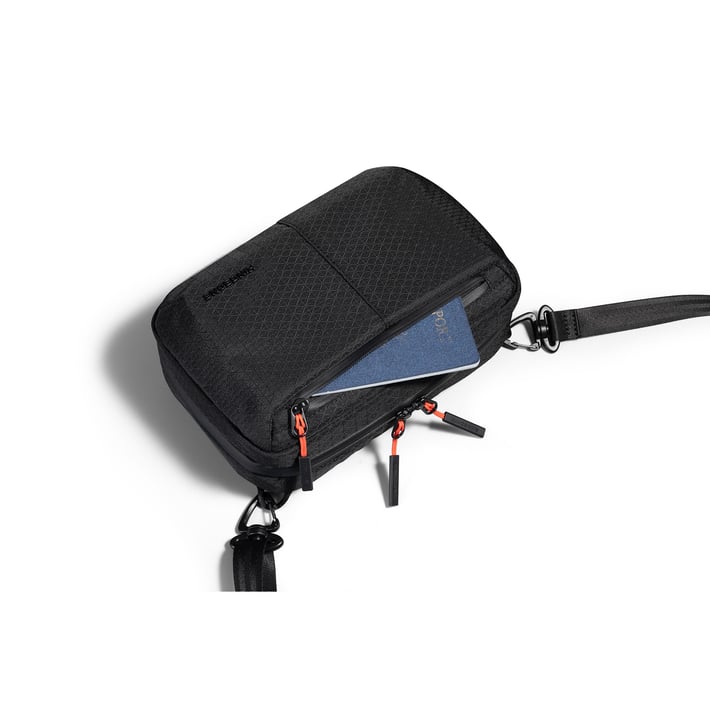 Kingsons Trackguard Shoulder Bag, black