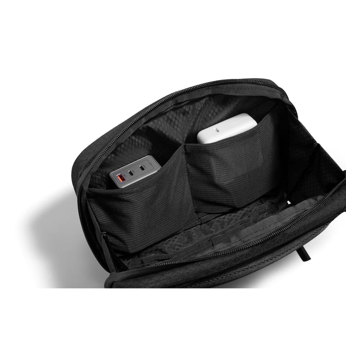 Kingsons Trackguard Shoulder Bag, black