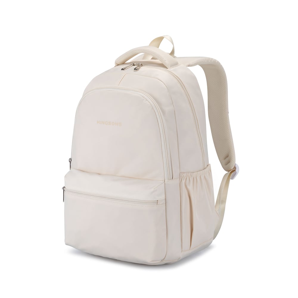Kingsons Vibe School Backpack, beige