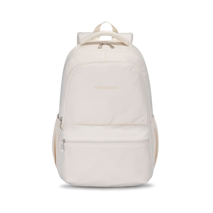 Kingsons Vibe School Backpack, beige