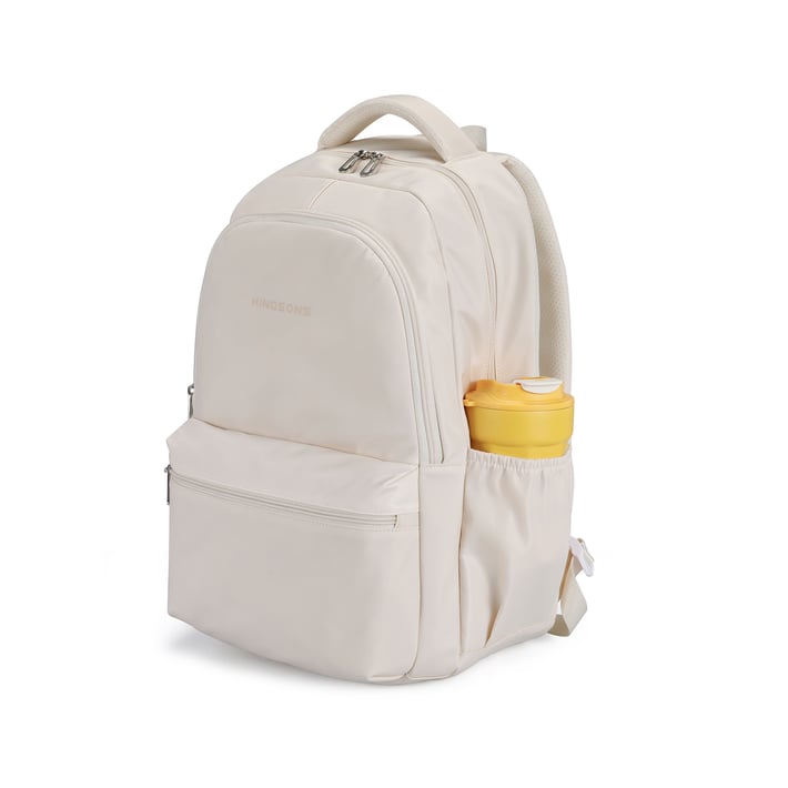 Kingsons Vibe School Backpack, beige