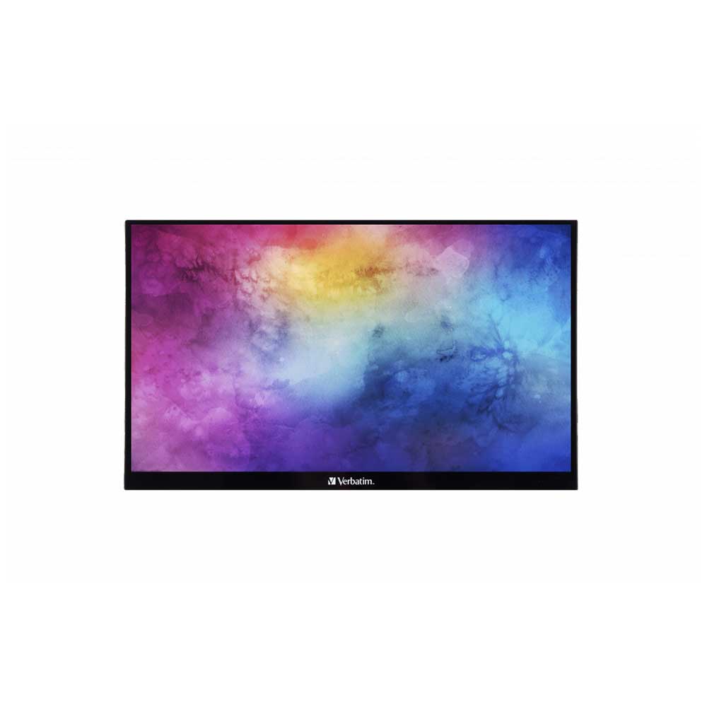 Monitor Verbatim PMT-14, 14'', Touchscreen, FullHD, 6 ms, IPS, 16:9, 250 cd/m2