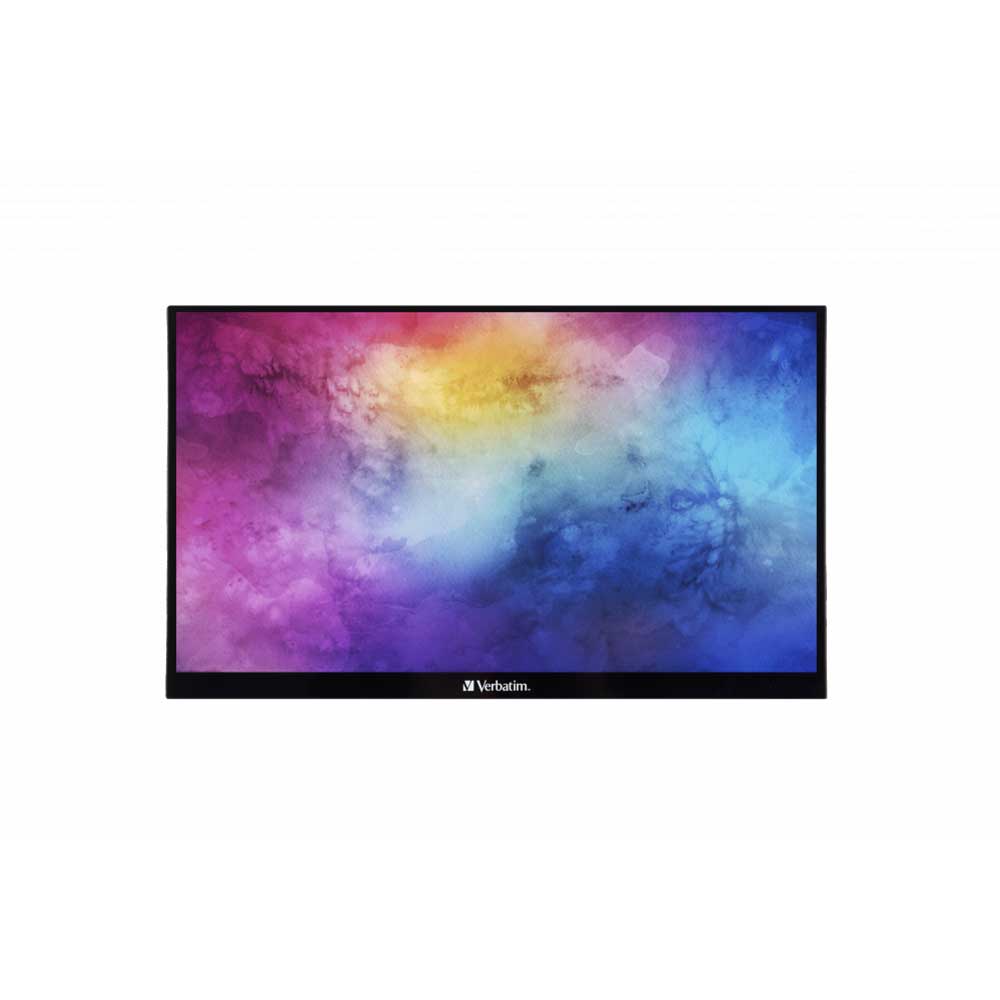 Monitor Verbatim PMT-15, 15.6'', Touchscreen, FullHD, 6 ms, IPS, 16:9, 250 cd/m2