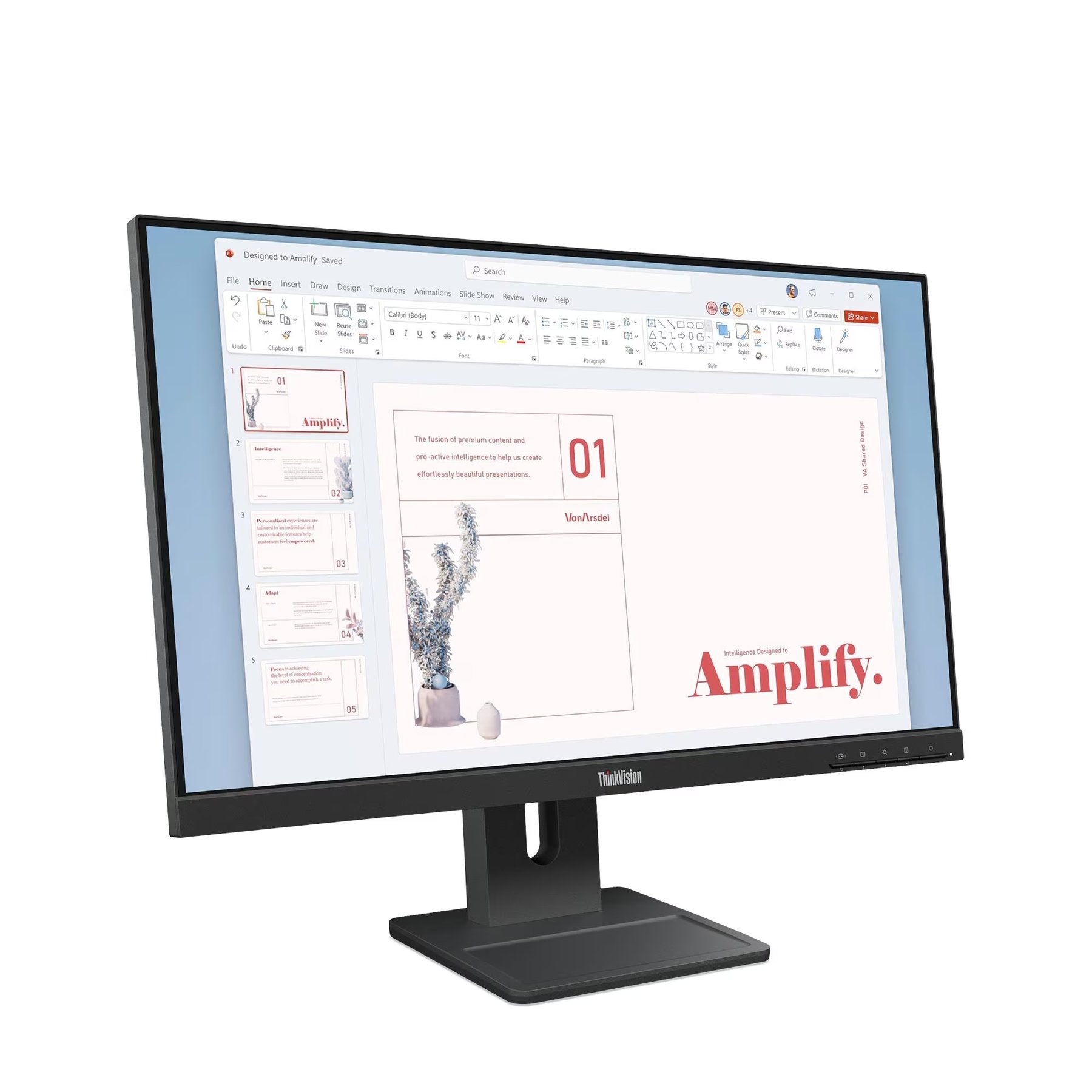 Monitor Lenovo ThinkVision E24-40, 23.8'', Display Port, VGA, IPS, 16:9, 250 cd/m2, 6 ms