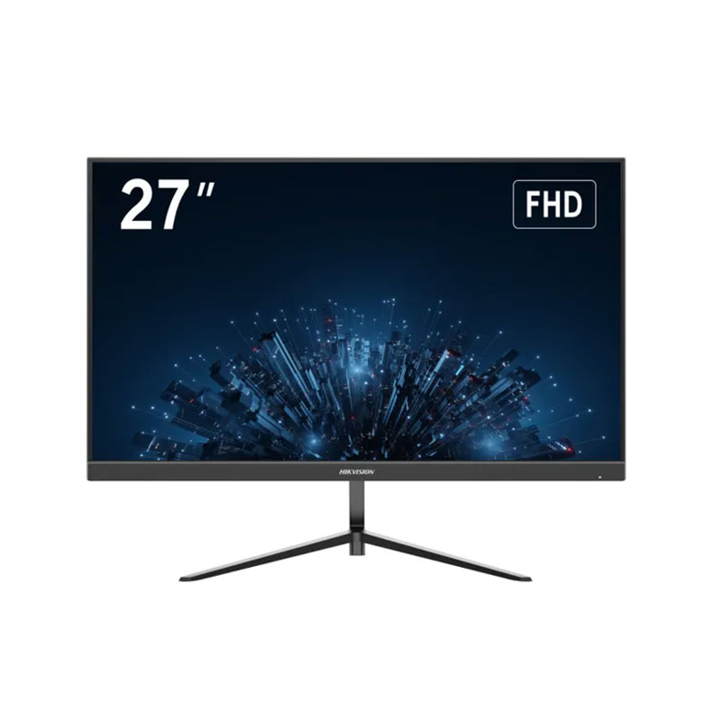 Monitor Hikvision DS-D5027F3-2P2, 27", IPS E-LED, 1920 ? 1080, 300 cd/m?, 14 ms, HDMI, VGA