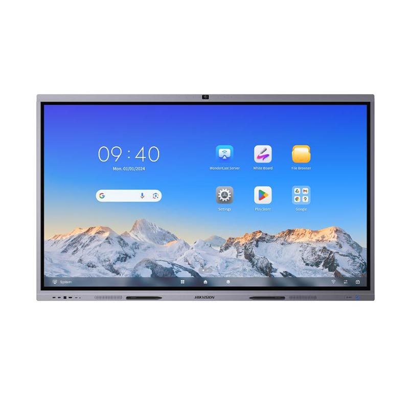 Interactive display Hikvision DS-D5C75RB/B, 75'', NFC, with camera, DLED, 400 cd/m2, 60 Hz