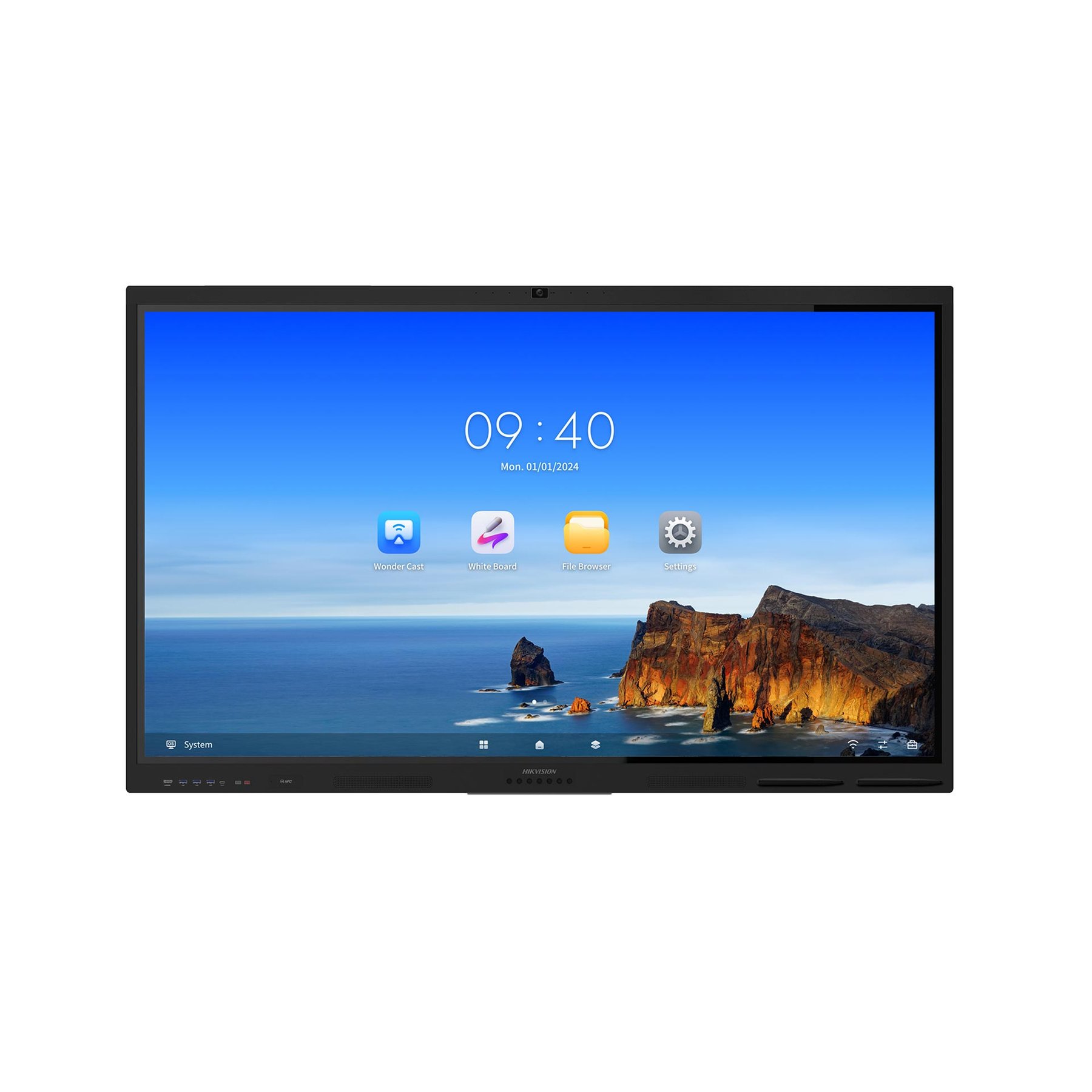Interactive display Hikvision DS-D5B65RB/FL, 65'', DLED, 400 cd/m2, 60 Hz