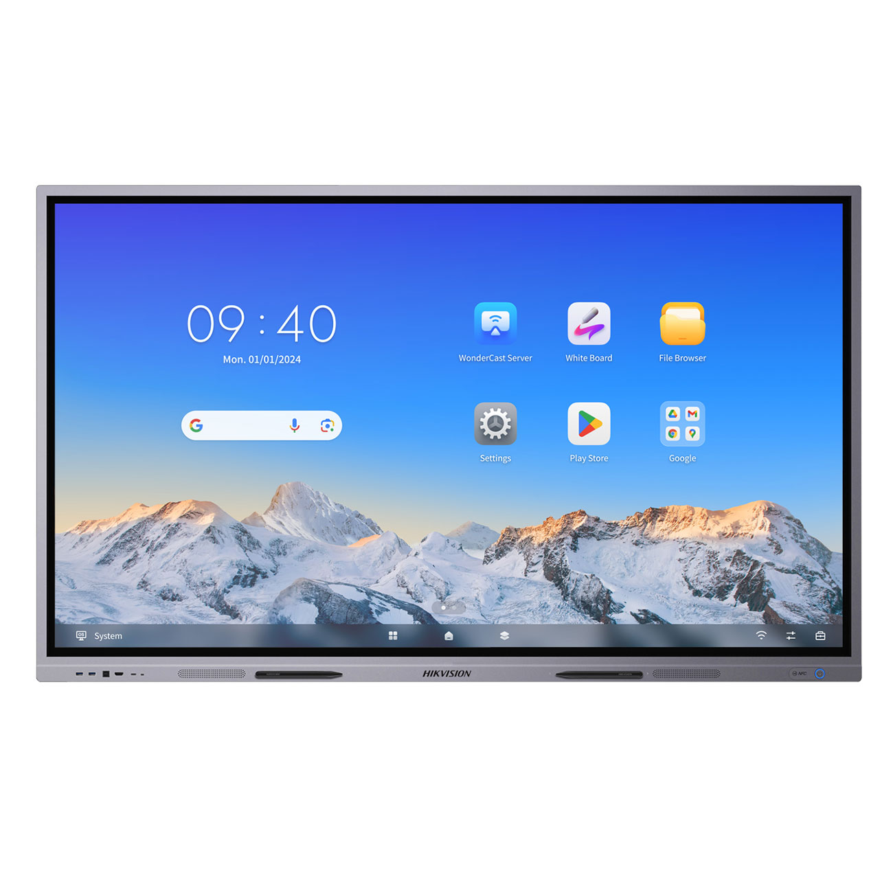 Hikvision Interactive Display DS-D5C98RB/A, 98", EDLA, DLED, 600 cd/m?, 60 Hz