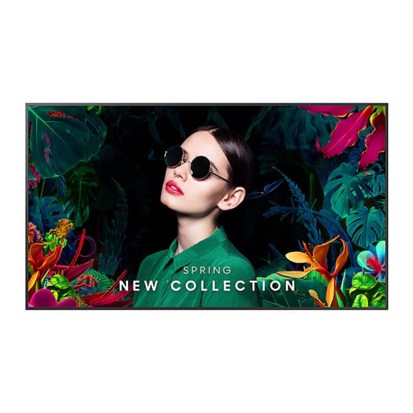 Professional display Samsung QM65C, 65'', Ultra HD, 500 cd/m2, 3840 x 2160, HDMI, USB