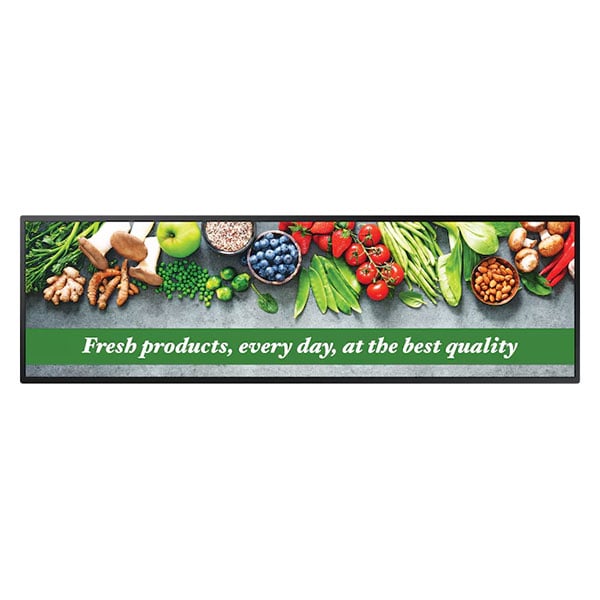 Professional display Samsung SH37C, 37'', Ultra HD, 24/7, 700 cd/m2, 1920 x 540, HDMI, USB