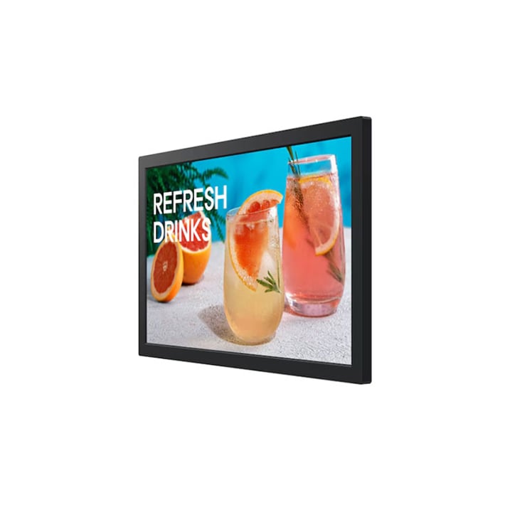 Професионален дисплей Samsung QB13C, 13'', ADS, Full HD, 16/7, 500 cd/m2, 30 ms