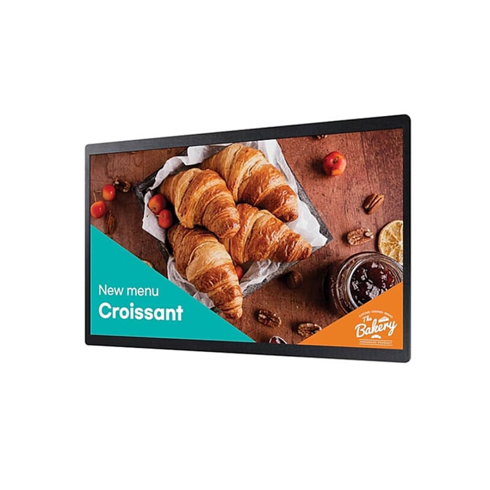 Професионален дисплей Samsung QB24C, 24'', ADS, Full HD, 16/7, 250 cd/m2, 14 ms