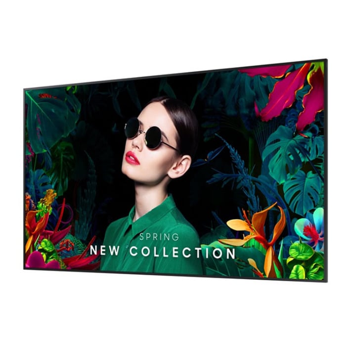 Професионален дисплей Samsung QM98C, 98'', Ultra HD, VA, 24/7, 500 cd/m2, 8 ms, 3840 х 2160, HDMI, USB